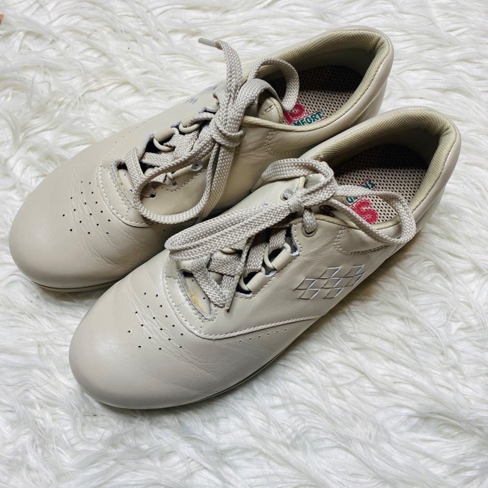 SAS Shoes Womens 7 Freetime Tripad Comfort Walking Sneaker Leather Comfort